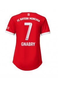 Fotbalové Dres Bayern Munich Serge Gnabry #7 Dámské Domácí Oblečení 2022-23 Krátký Rukáv